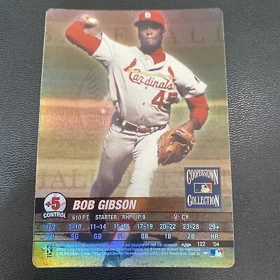 2004 MLB Showdown 122 Bob Gibson Trading Deadline Cooperstown Collection Foil • $74.99