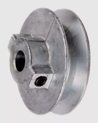 CHICAGO DIE CASTING Single V Grooved Pulley A Belt 1-1/2  Dia X 1/2  Bore 150A5 • $13.29