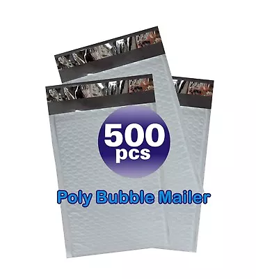 Yens® 500 #0000 4x7 Poly Bubble Padded Envelopes Mailers Inner 4x6  #0000 Minus • $38.99