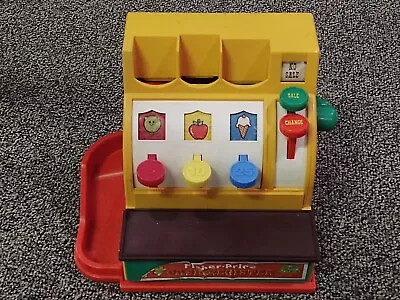 Vintage 1974 Fisher Price Cash Register With No Coins • $10