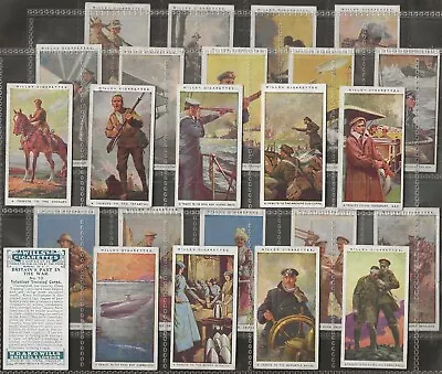 Wills-full Set- Britains Part In The War (24 Cards) • £0.99