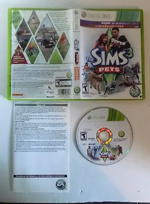 $18 • Buy The Sims 3: Pets Limited Edition CIB Great Shape Tested Xbox 360