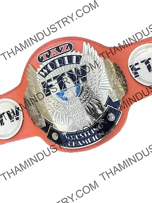 TAZ FTW 4MM World Heavyweight Championship Wrestling Fantastic Belt (Replica) • $229.99