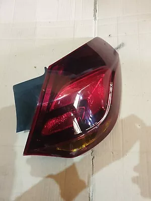 Vauxhall Astra J Rear Light Tail Drivers Side Outer Tinted 5dr Hatchback 10-15 • $31.65