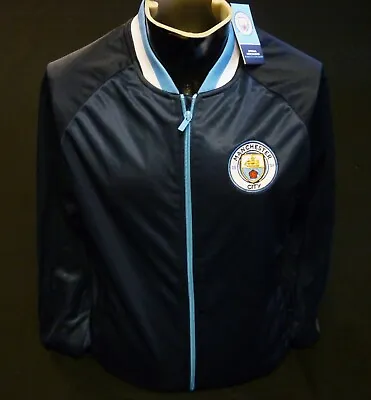 Manchester City Football Track Jacket Official Merchandise Size M BNWT • £21.95