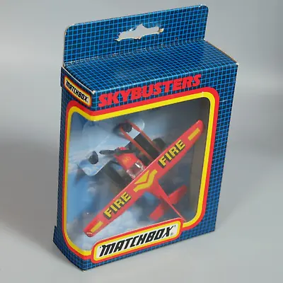 Matchbox Skybusters SB26 Cessna 210 (Fire) Float Plane 1989 Boxed • $17.69