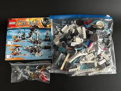 LEGO Legends Of Chima Mammoth's Frozen Stronghold #70226 With MINIFIGURES • £45