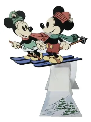 VTG Disney Mickey Minnie Pendulum  Motion Rocking Rocker Balance Swing Ski Stand • $39.84