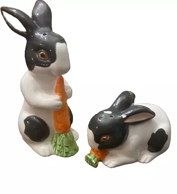 Rabbits Salt N Pepper Shakers Set Collectibles Animals Tableware J Willfred  • $10