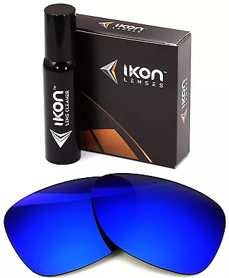 Polarized IKON Iridium Replacement Lenses For Oakley Dispatch 2 Deep Blue Mirror • $35.90