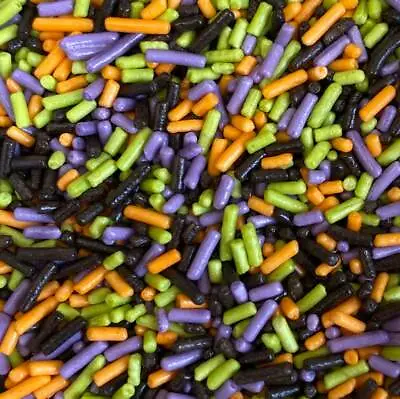 £2.25 • Buy Halloween Strands Mix Edible Matt Cupcake Cake Sprinkles Toppers Decorations