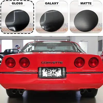 Glossy Black Rear Bumper Plastic Letters Inserts For Corvette C4 1984 - 1990 • $19.89