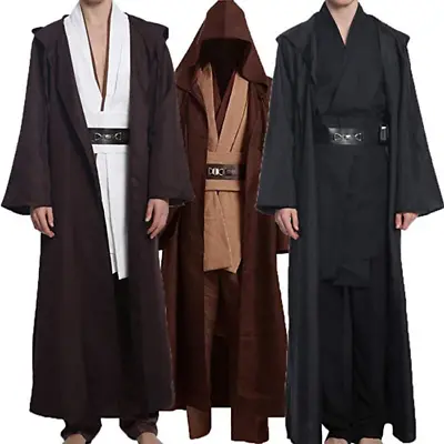 Tunic Robe Star Wars Jedi Sith Anakin Skywalker Obi Kenobi Wan Cosplay Costume 1 • $90.99