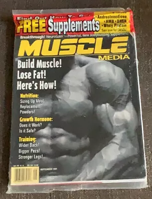 New In Wrapper Build Muscle! Lose Fat! Muscle Media Magazine - September 1997 • $19.99