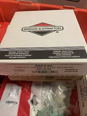 Briggs & Stratton 695540 Fuel Line 3/32” Id X 3/16” Od X 50ft • $10