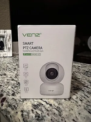 VENZ Smart PTZ Security Camera Indoor HD 1080p WiFi 2 Way Audio + Alexa Sealed • $15.99
