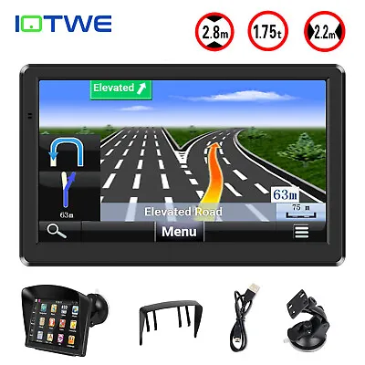 IOTWE 5''/7'' GPS Navigation For Truck Car Free Australia Lifetime Map Speedcam • $74.99
