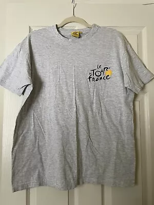 Le Tour De France Men’s XL Grey Graphic T-Shirt Tour De France 2010 • $22