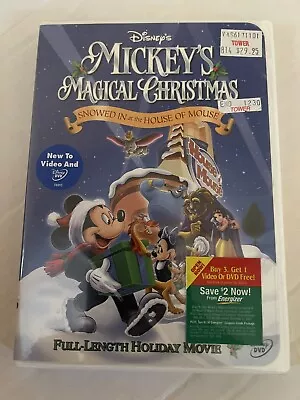 MICKEY'S MAGICAL CHRISTMAS Snowed In At The House Of Mouse Disney DVD Holiday • $63.74