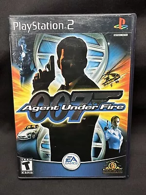 007 Agent Under Fire James Bond (PlayStation 2 PS2 Game) Complete/w Manual CIB • $11.99