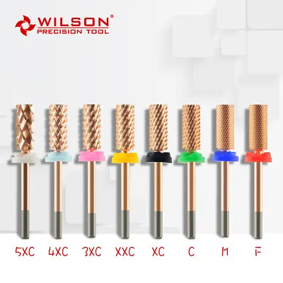 Small Barrel - ROSE - WILSON Tungsten Carbide Nail Drill Bit Electric  • $8.59