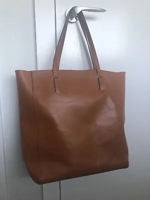 $99 • Buy Oroton Tan Smooth Leather Large Shopper Tote