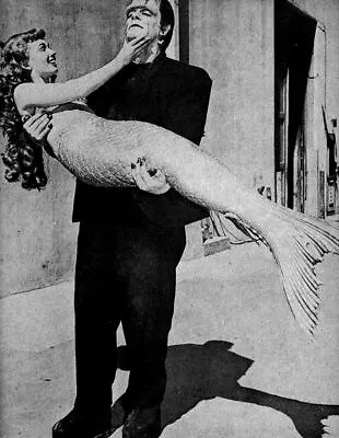 Ann Blythe Glenn Strange Frankenstein Mr. Peabody & The Mermaid Photo 8  X 10  • $12.50
