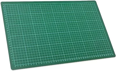 A3 450mm X 300mm Cutting Mat Non-Slip Self Healing Printed Grid Lines Matt Pad • £9.99