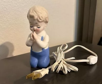 I.W.Rice & Co. Praying Boy Night Light • $25