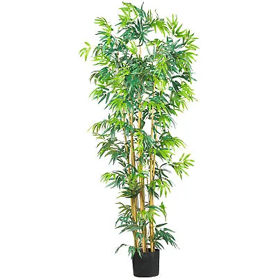 $165.99 • Buy Artificial 6 Ft Multi Bambusa Bamboo Silk Tree Arrangement
