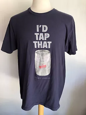 CAYBREW Official  I'D TAP THAT  CAYMAN ISLANDS BREWERY Men's T-Shirt Size Large • $24.99