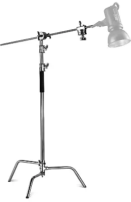 Neewer Pro 100% Stainless Steel Heavy Duty C Stand With Boom Arm Max Height 11ft • $175