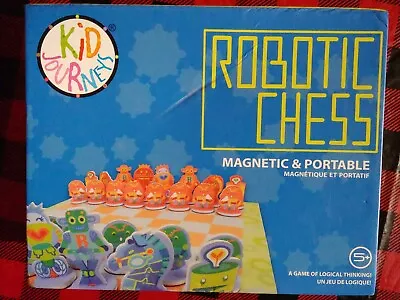 Magnetic & Portable Robotic Chess Set By Kid Journeys Used-great Condition • $20