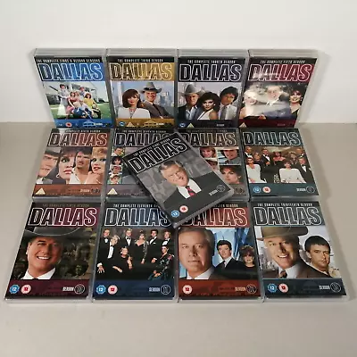 Dallas The Complete Series 1-14 All 357 Episodes DVD BoxSets Excellent Condition • £59.95