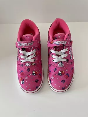 Heelys Pro 20 X2 Shoes Hot Pink Unicorn Candy 5y/6 Women. Excellent Condition!! • £16.08