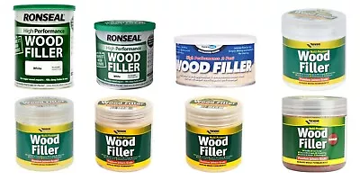 High Performance Wood Filler White/ Light Stainable /light Oak /pine/ Mahogany  • £7.49