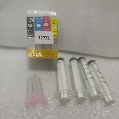 Empty Refill Cartridges T127 Compatible Fo WF845 840 WF3520 WF7010 WF7510 NonOEM • $28.99