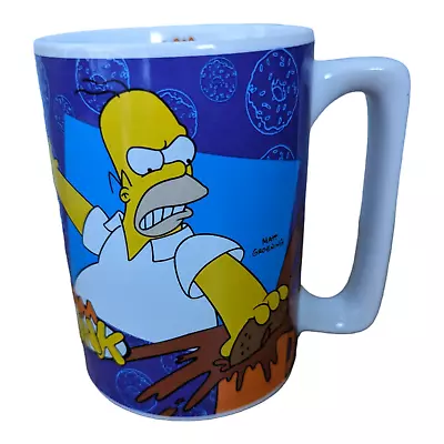 £12.99 • Buy The Simpsons Extra Large Square Handled Mug 2002 Kinnerton Homer  Slam Dunk 
