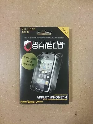 Zagg InvisibleShield Screen Protector For Apple IPhone 4 And 4S Devices • $10.77