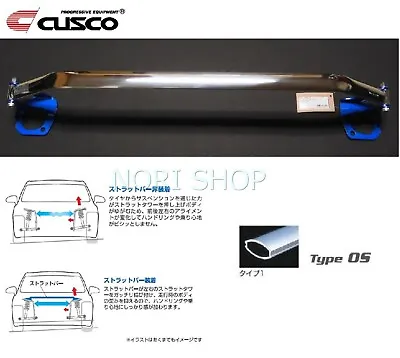 $144.80 • Buy CUSCO Front Strut Tower Bar For HONDA CR-V RD1 1997-2001 Type OS