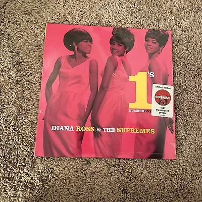 Diana Ross & The Supremes – Number 1's [2020 Translucent Yellow Vinyl Limited] • $25