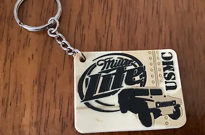 Miller Lite USMC Humvee Key Chain Found@Okinawa Japan - (read Description) • $14.99