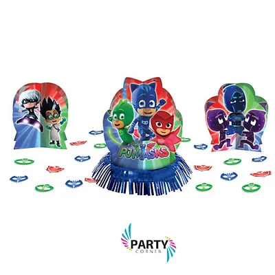 PJ Masks Party Supplies TABLE DECORATING KIT With Confetti • $17.50