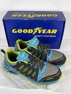 Goodyear Workwear S1P SRA HRO Metal Free Composite Safety Shoes. VGC UK 14 • £24.99