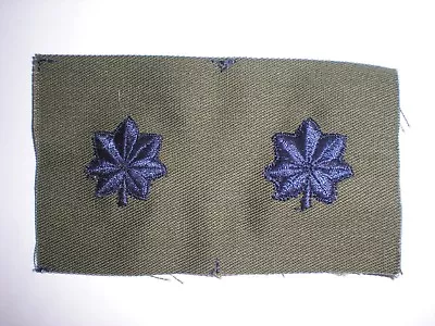 Usaf Bdu Embroidered Ltc Lieutenant Colonel Rank Collar Insignia -1 Pair • $3.50