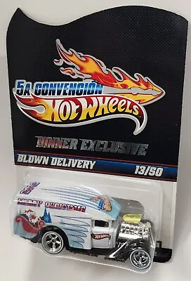 Hot Wheels 2012 Mexico Convention Dinner Exclusive Blown Delivery  MOC • $350