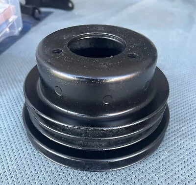 1969 Ford C9ZE-6312-B Crank 3 Groove Pulley 302 351W Air Conditioning Mustang 70 • $105