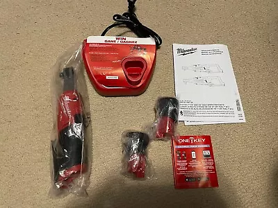 Milwaukee M12 FUEL 3/8  High Speed Cordless Ratchet Kit New 2567-22 • $190