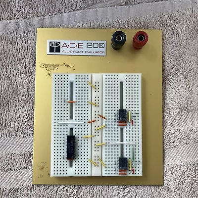 Vintage Genuine A.C.E. 200K All Circuit Evaluator Breadboard • $12.50