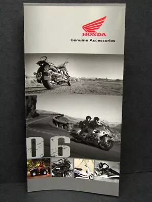 2005 2006 Honda VTX Goldwing Factory Accessories Pamphlet Poster Brochure • $6.99